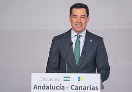 Juanma Moreno, presidente de la Junta de Andalucía