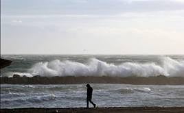 Viento en la costa de Almería