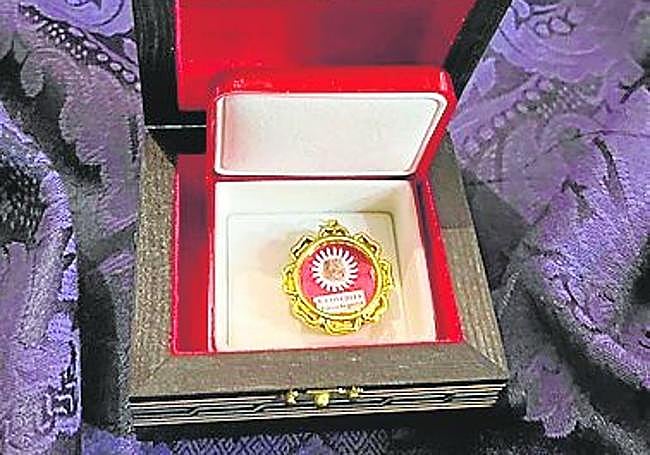 Reliquia de Conchita Barrecheguren.