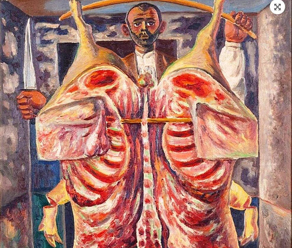 El cuadro que se ha subastado.