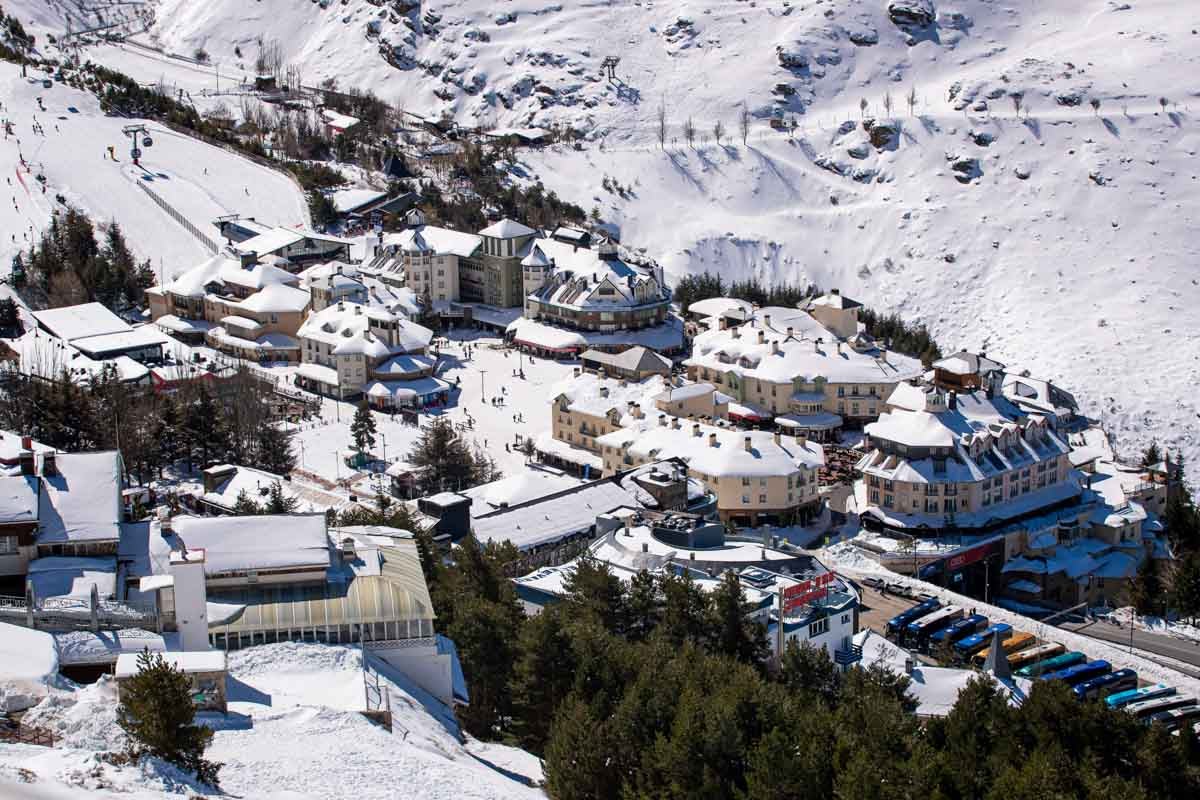 Las imágenes desde dentro de Sierra Nevada en su mejor temporada