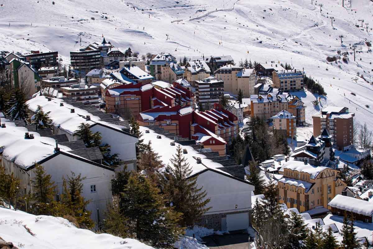 Las imágenes desde dentro de Sierra Nevada en su mejor temporada