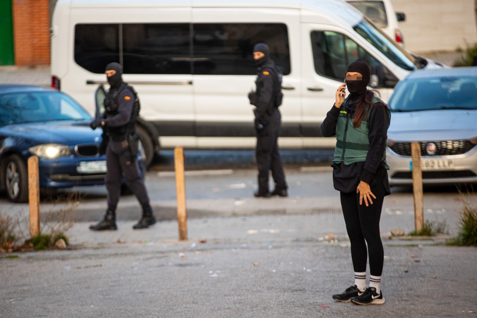 Las imágenes de la operación antidroga en la zona Norte de Granada