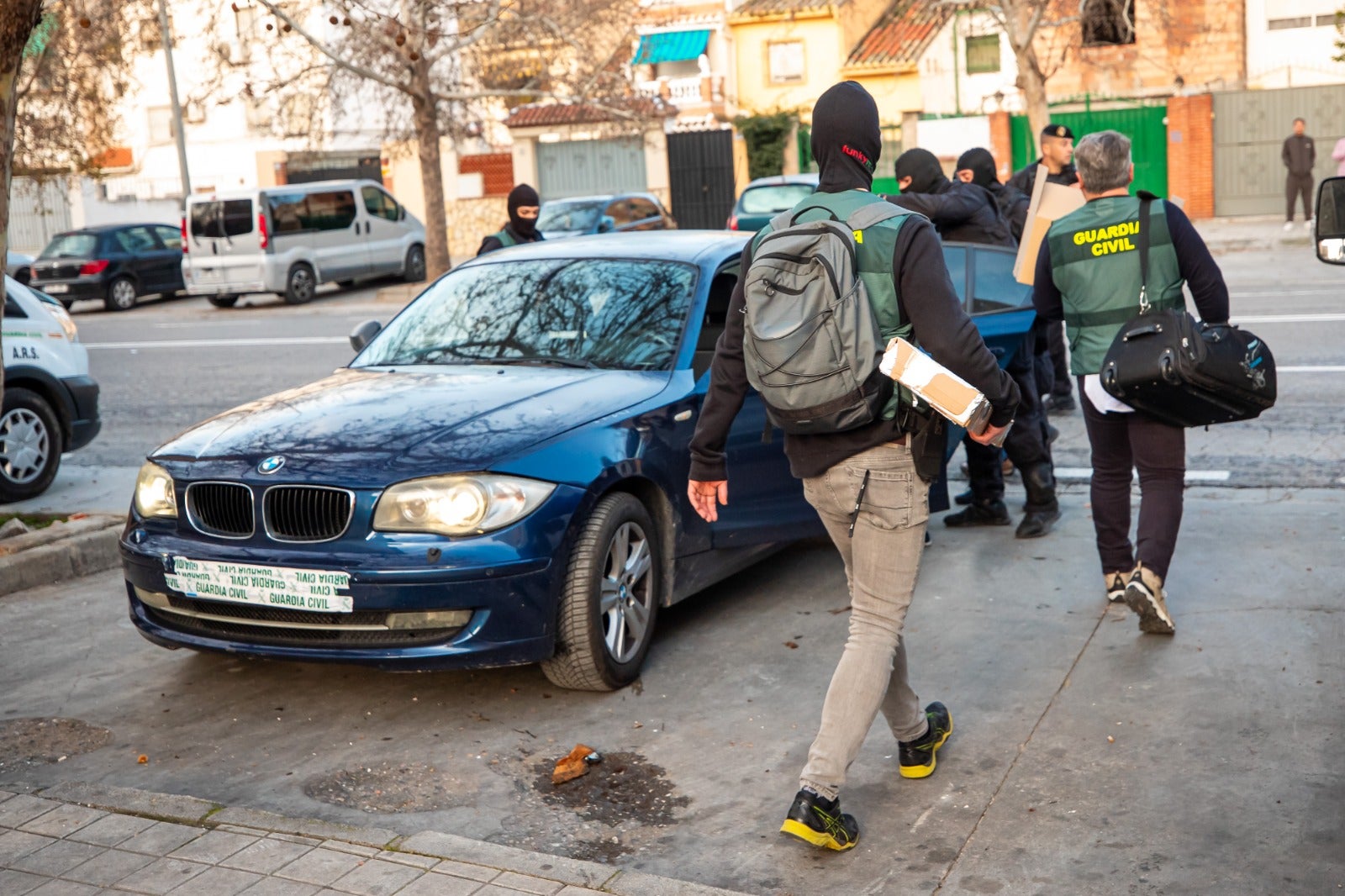 Las imágenes de la operación antidroga en la zona Norte de Granada