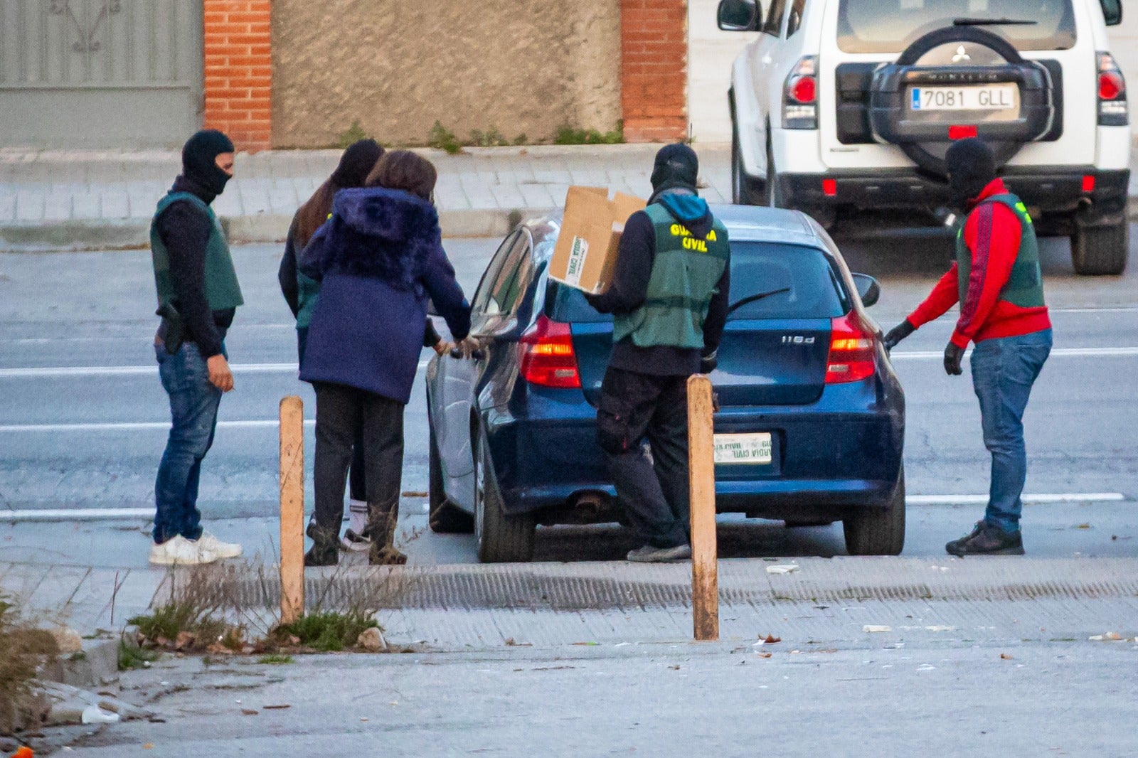 Las imágenes de la operación antidroga en la zona Norte de Granada