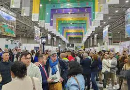 Inauguración de la Feria de los Pueblos en su novena edición