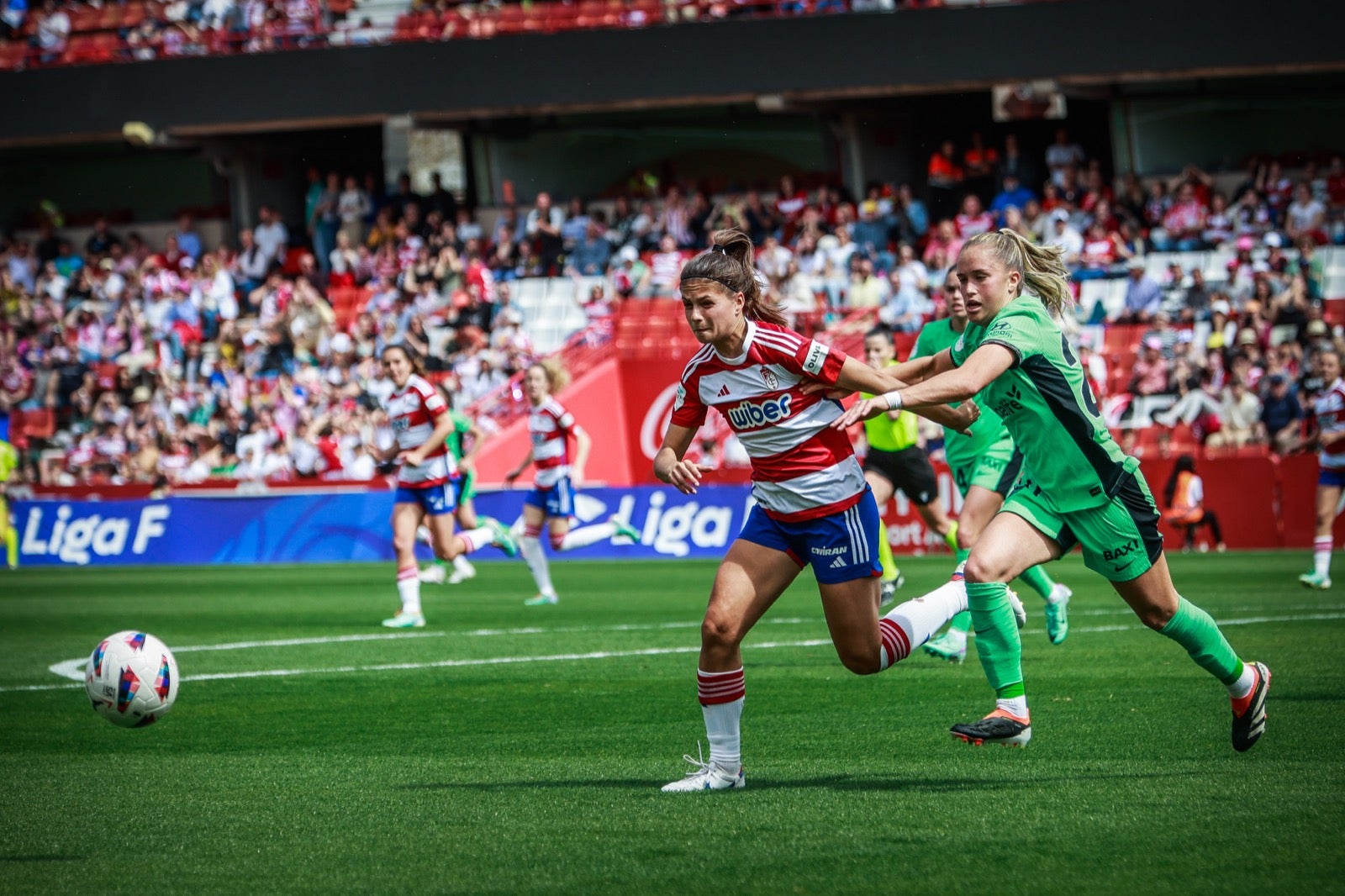 El Granada - Atlético de Madrid visto a pie de campo