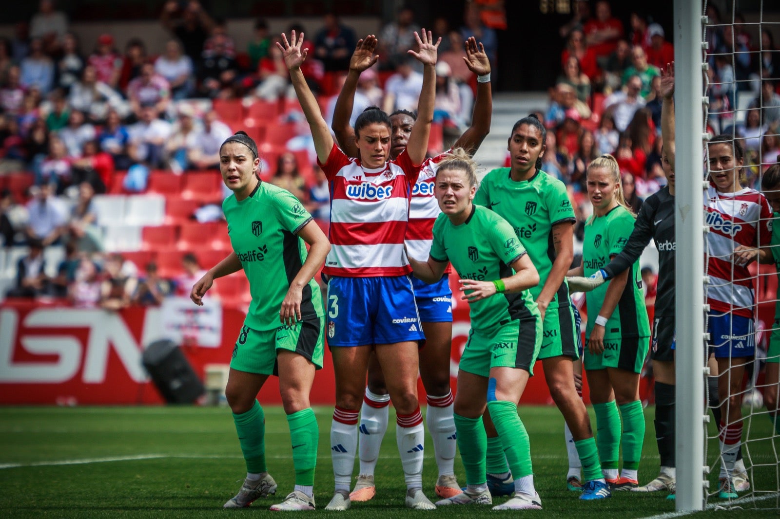 El Granada - Atlético de Madrid visto a pie de campo