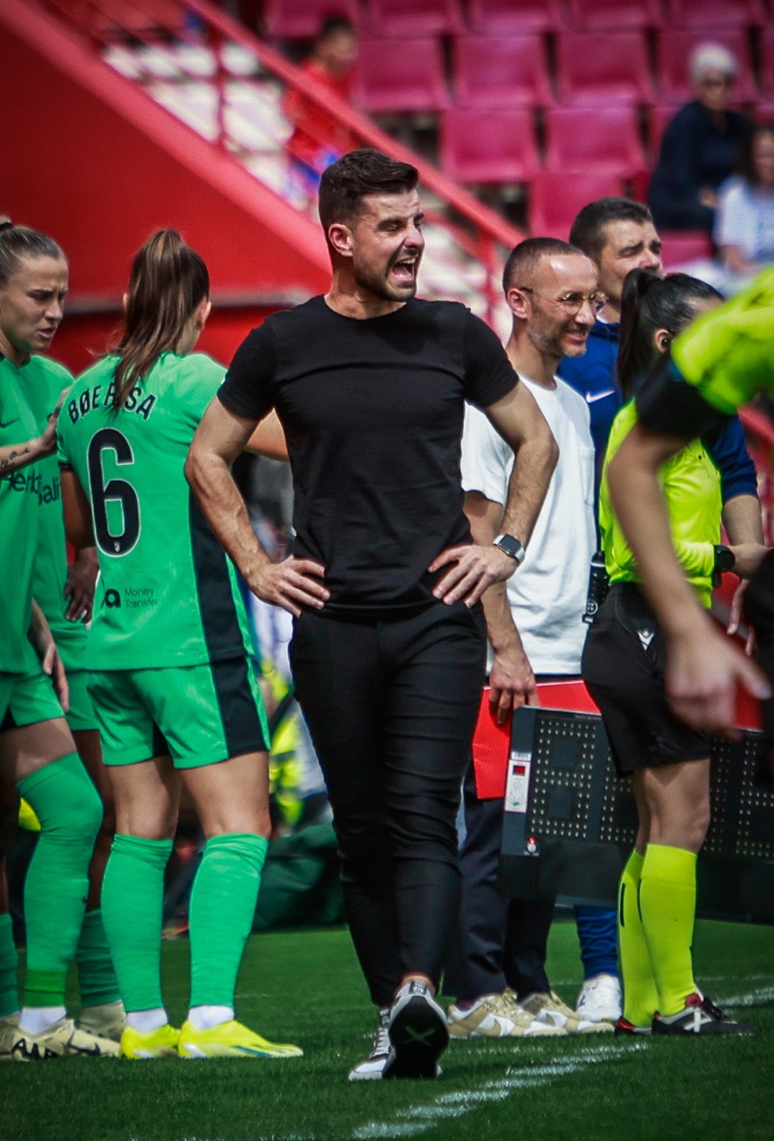 El Granada - Atlético de Madrid visto a pie de campo