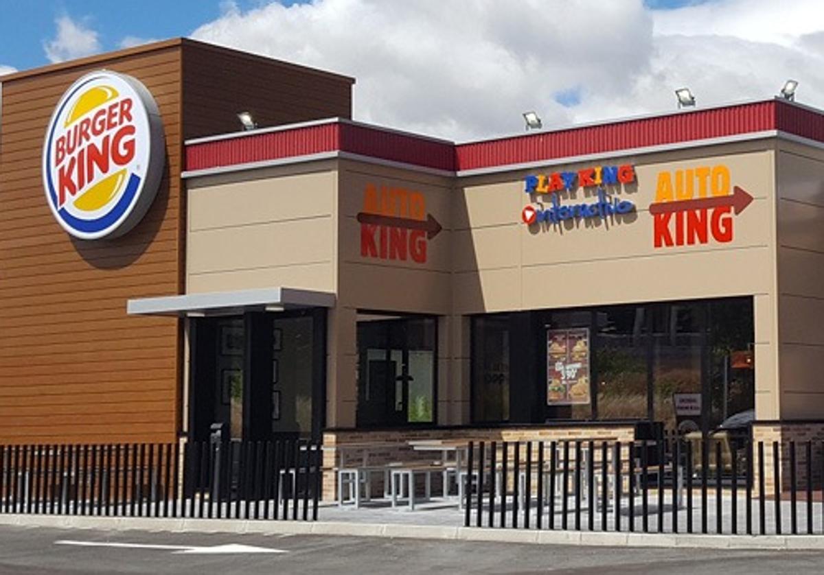 Restaurante de la cadena americana de comida rápida Burger King