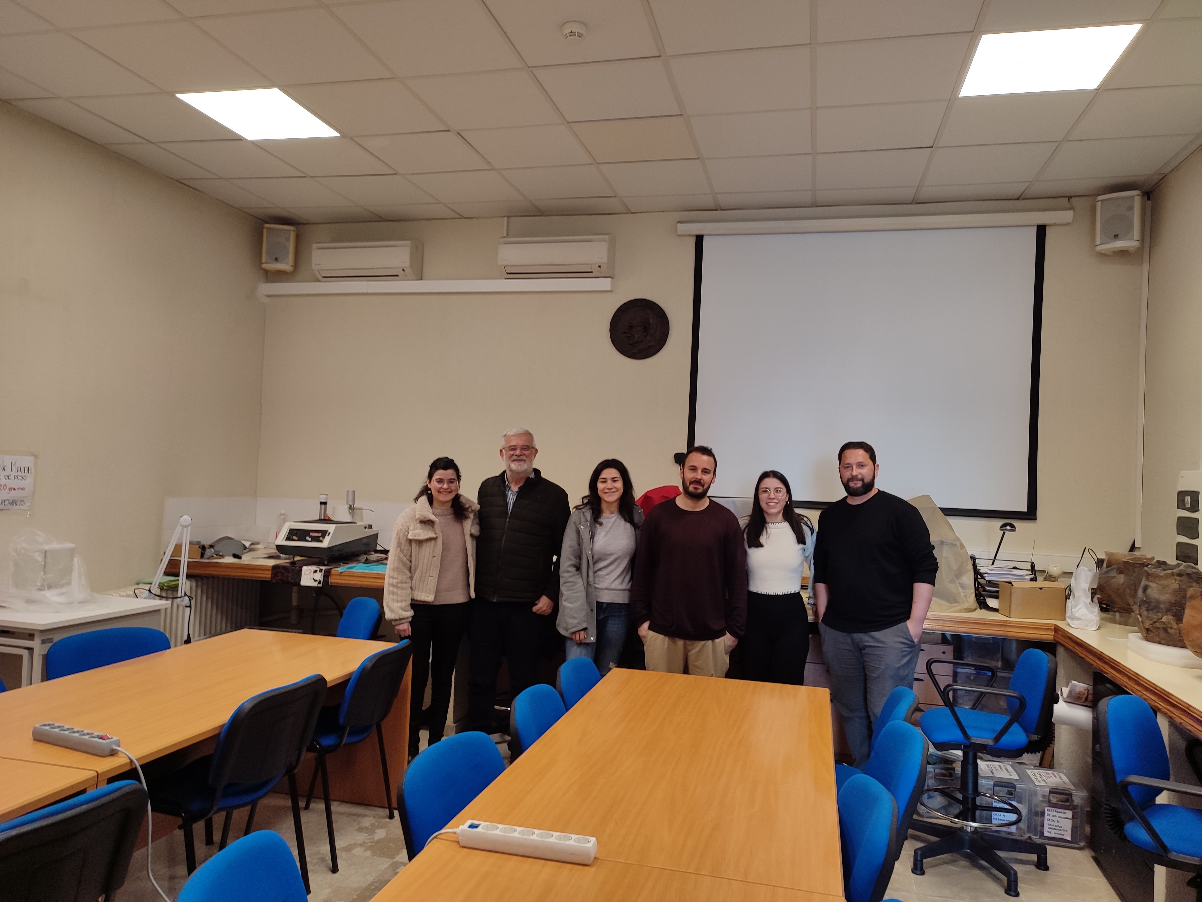Equipo del departamento de Prehistoria y Arqueología de la UGR.