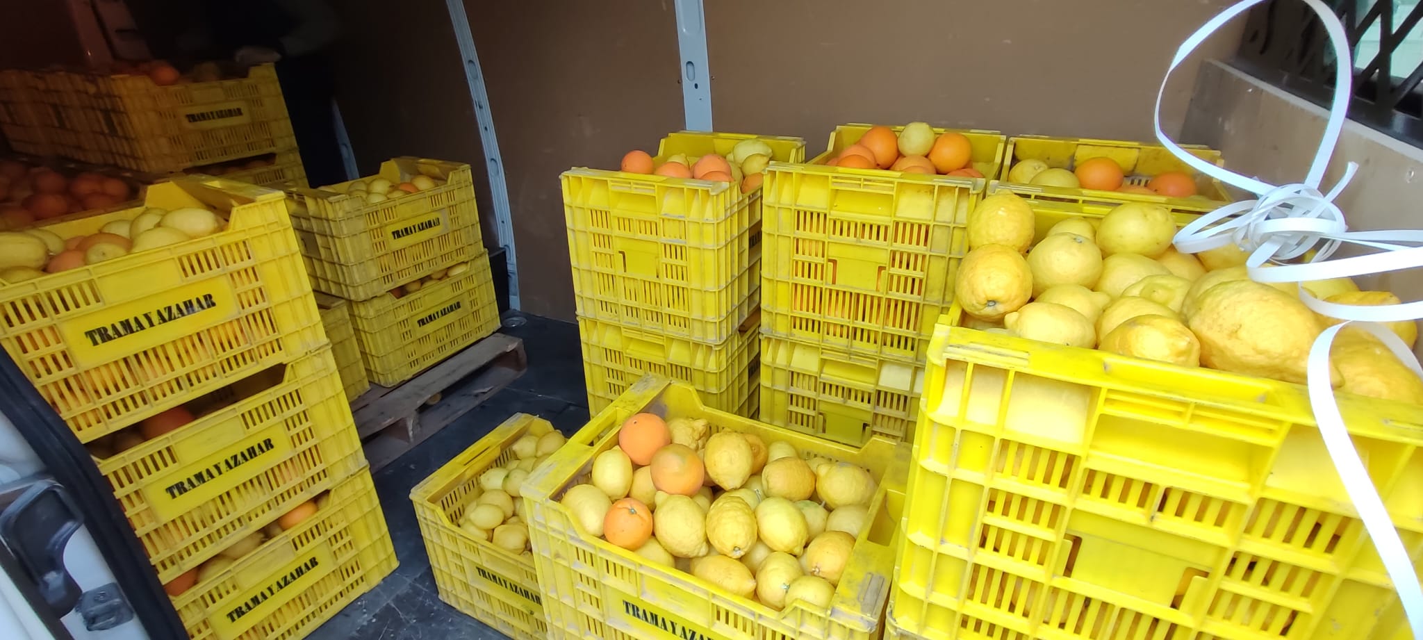 La tractorada de Granada, en imágenes