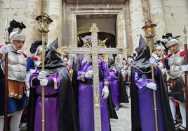 Salida de la Oración en el Huerto, en San Ildefonso.