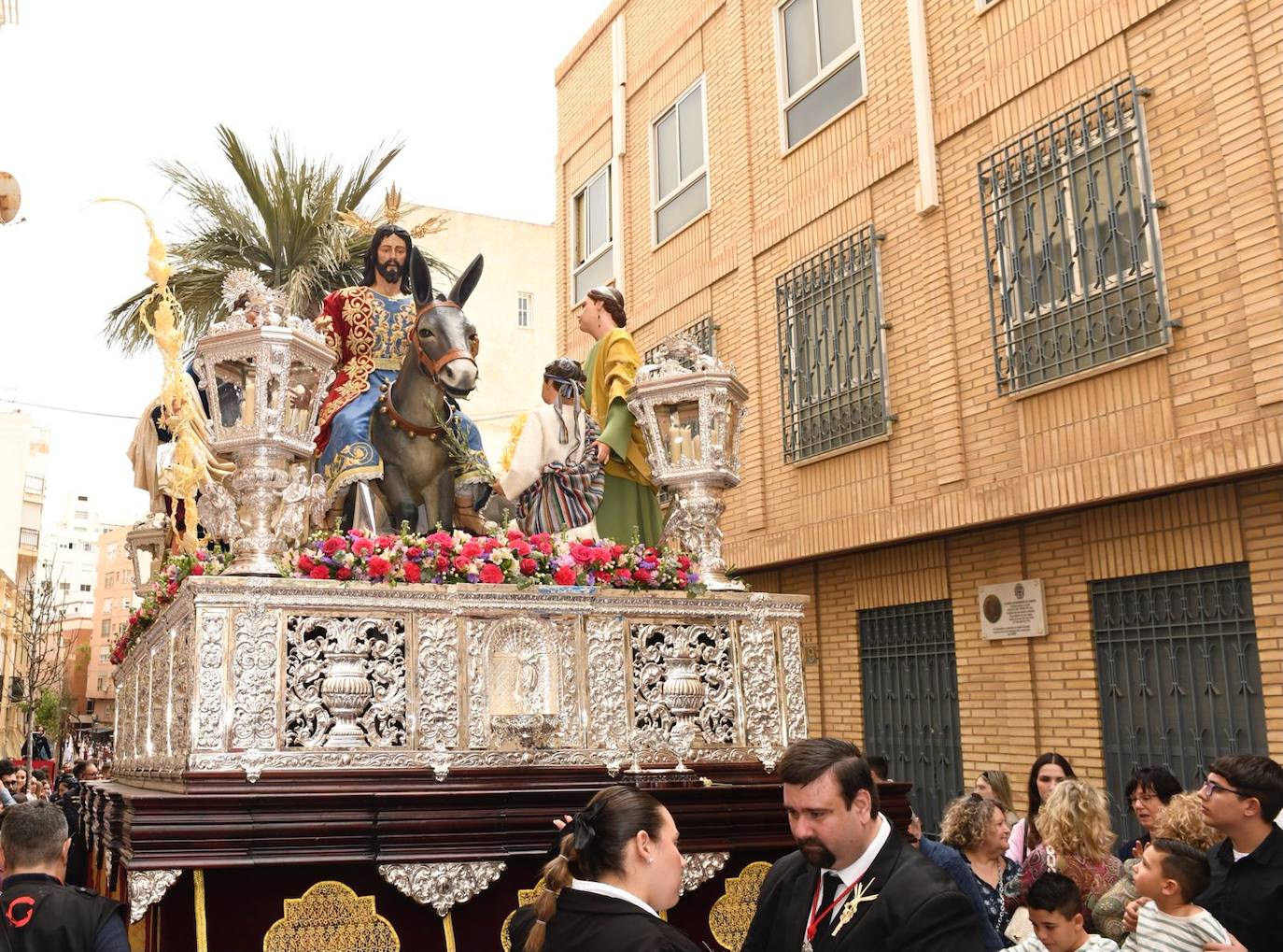 Las imágenes de La Borriquita en Almería