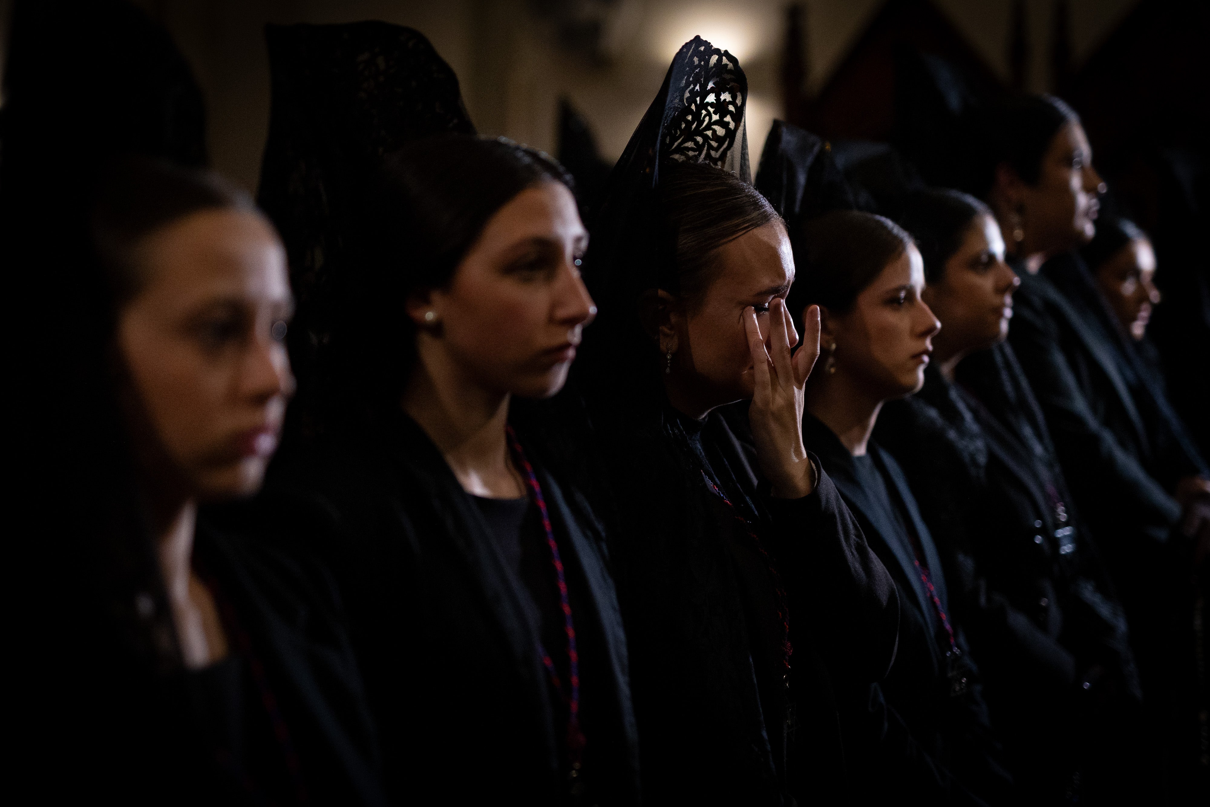 El Miércoles Santo oculto de Granada, en imágenes