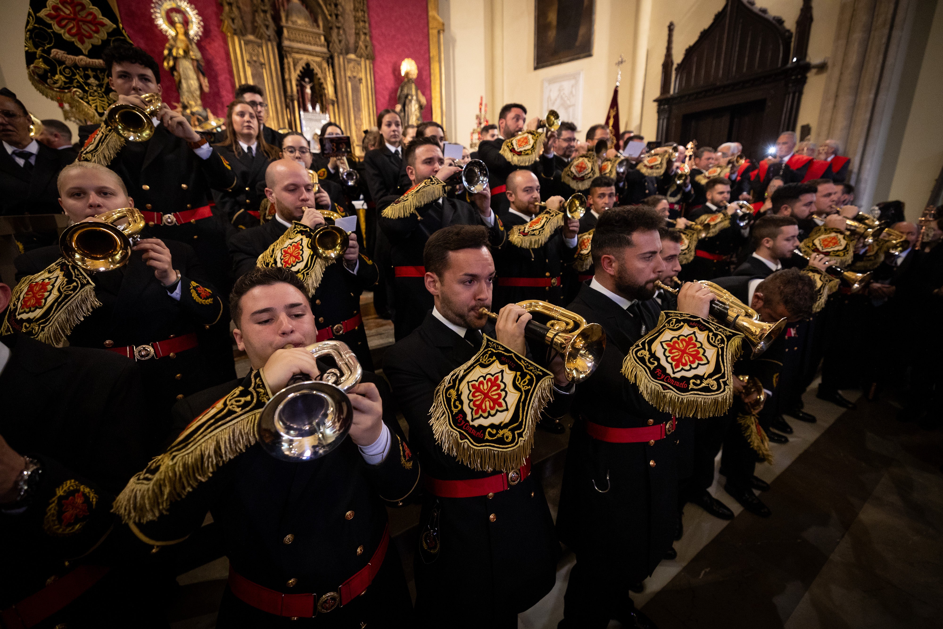 El Miércoles Santo oculto de Granada, en imágenes