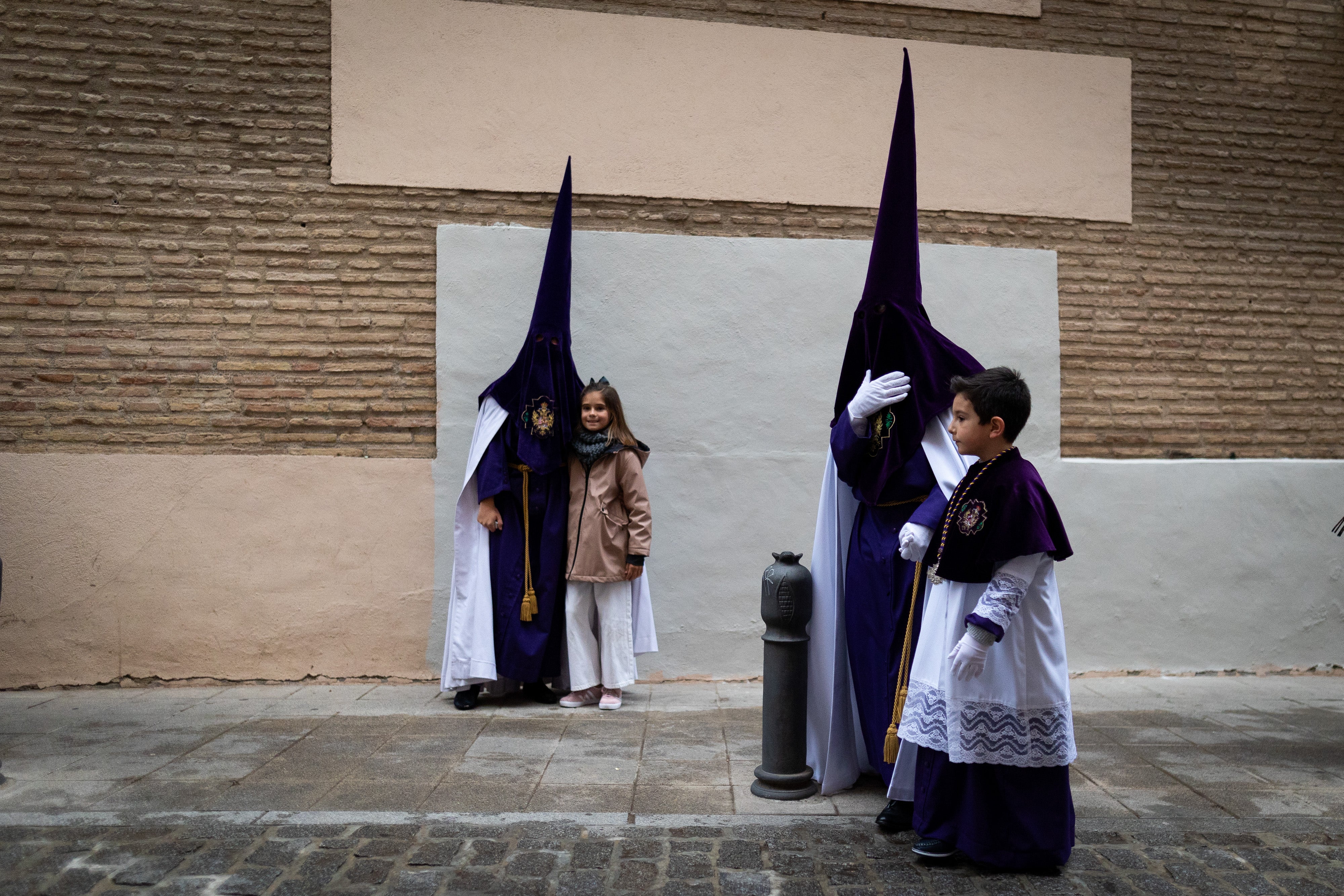 El Miércoles Santo oculto de Granada, en imágenes