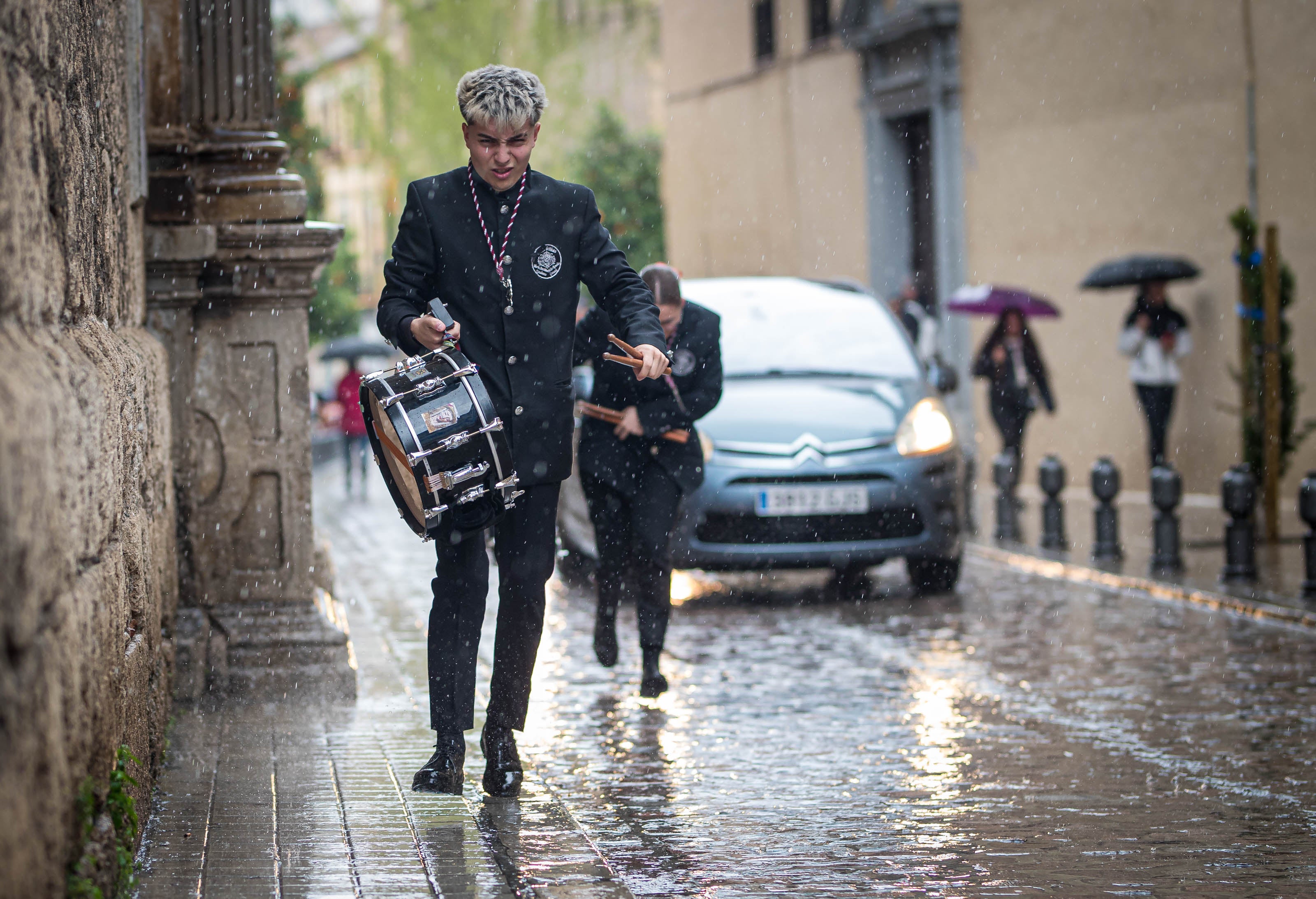 El Miércoles Santo oculto de Granada, en imágenes