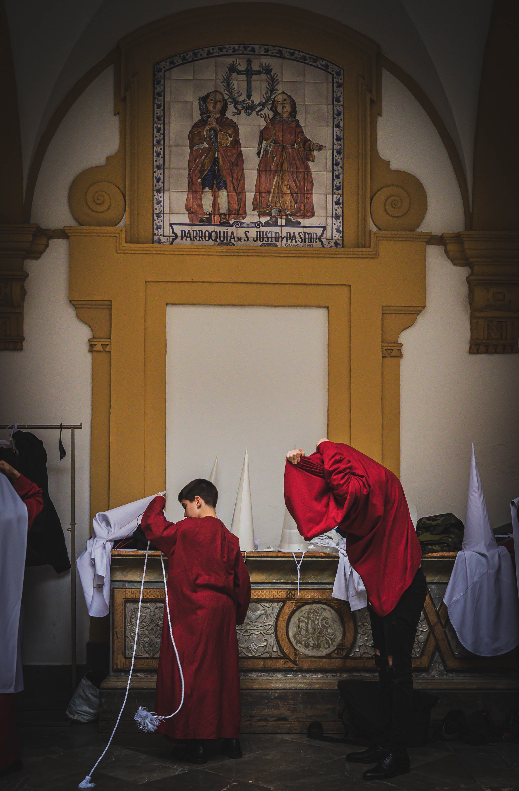 El Miércoles Santo oculto de Granada, en imágenes