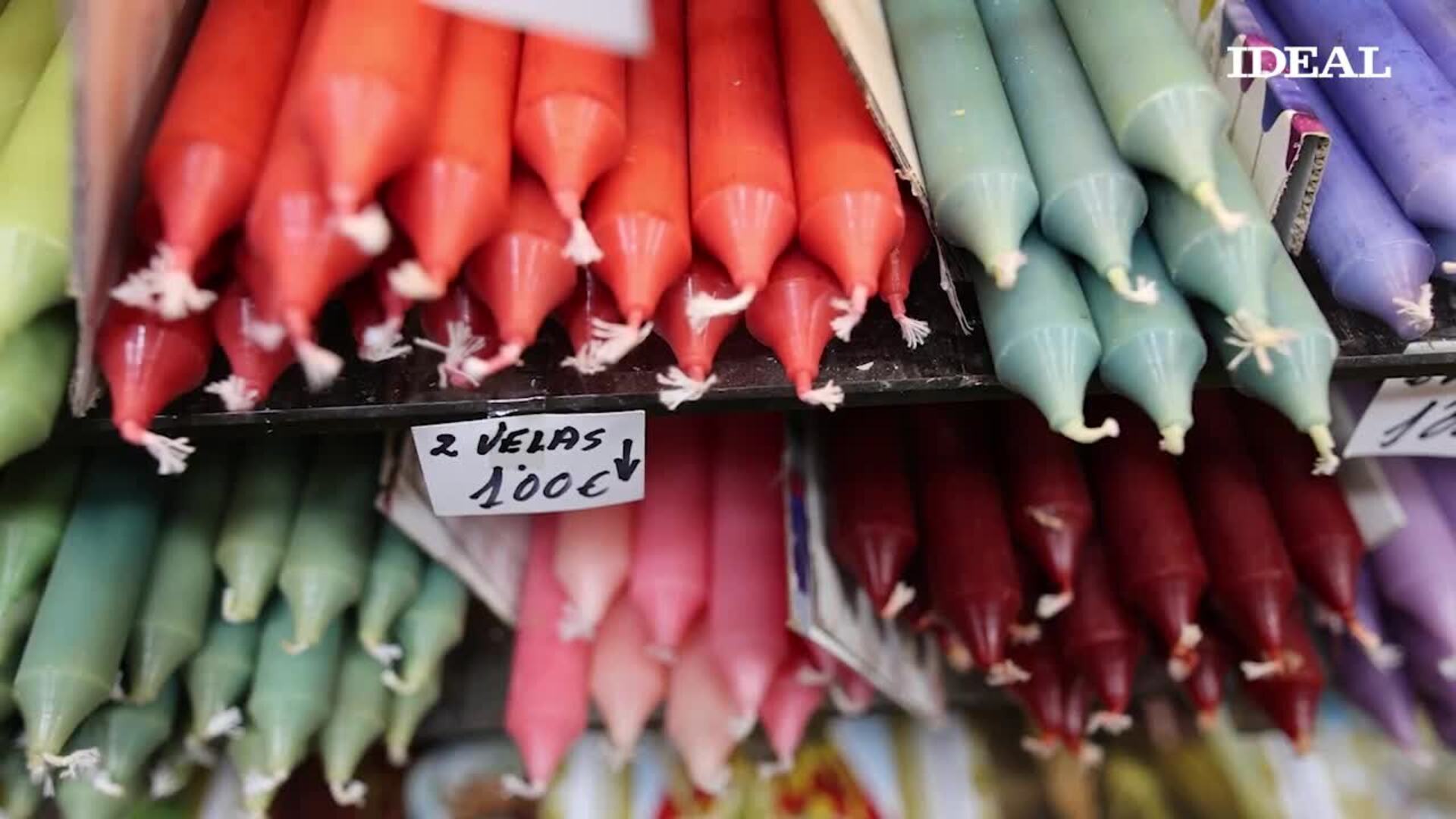 Toda una vida haciendo velas en Granada