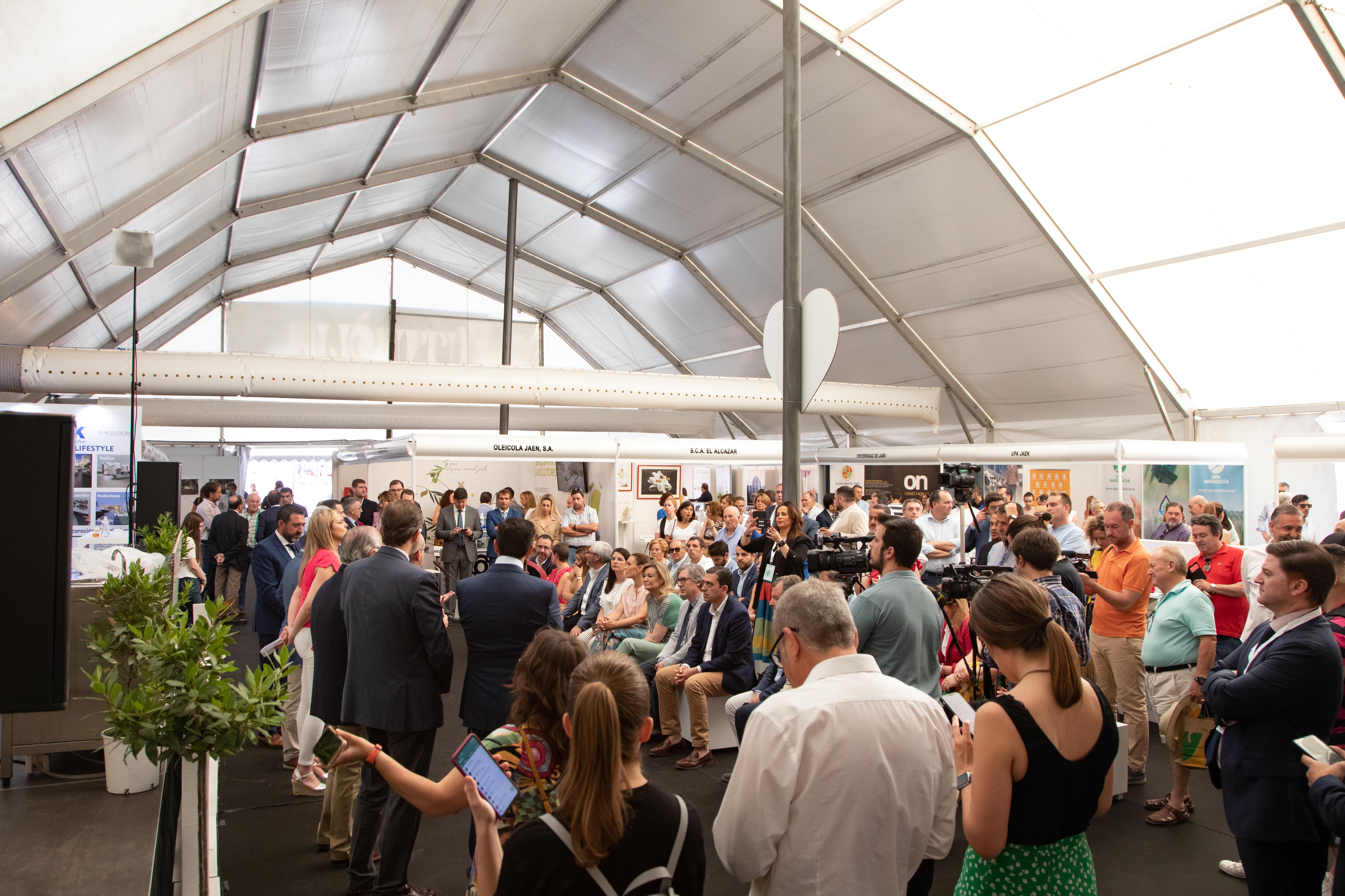 Imagen de la Feria del Olivar en Baeza.