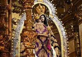 La Santísima Virgen de las Mercedes, patrona de Alcalá la Real.