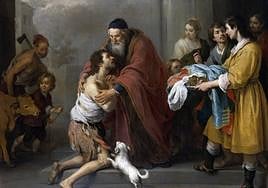 El regreso del hijo pródigo de Murillo.