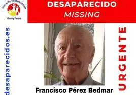 La familia del anciano desaparecido en Almuñécar organiza una batida con voluntarios este sábado