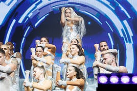 Concierto de Lola Índigo en el Palacio de los Deportes.