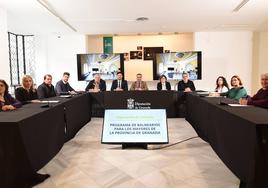 Presentación del programa de balnearios para los mayores de la provincia de Granada.