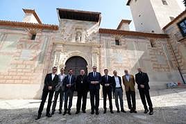 Visita institucional a las obras de San Cecilio.