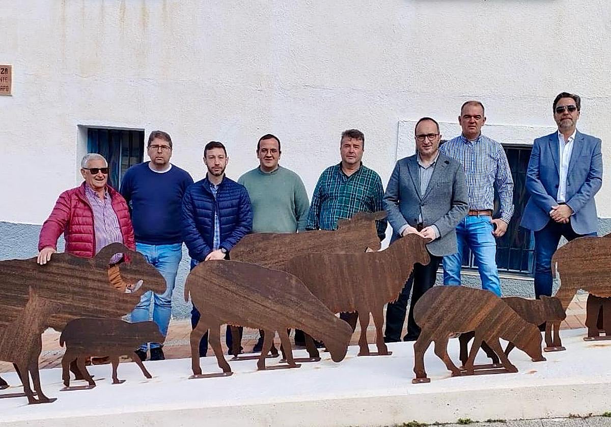 Acto de presentación de la nueva ruta.