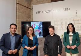 Presentación del concierto en la Diputación de Jaén, que lo patrocinará.