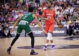 Will Barton sólo aportó al Covirán en el partido de su debut frente al Unicaja.