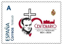 Correos emite sellos por el Centenario de la última visita del Padre Rubio a Dalías