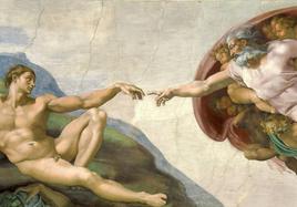 'La Creación', de Michelangelo.