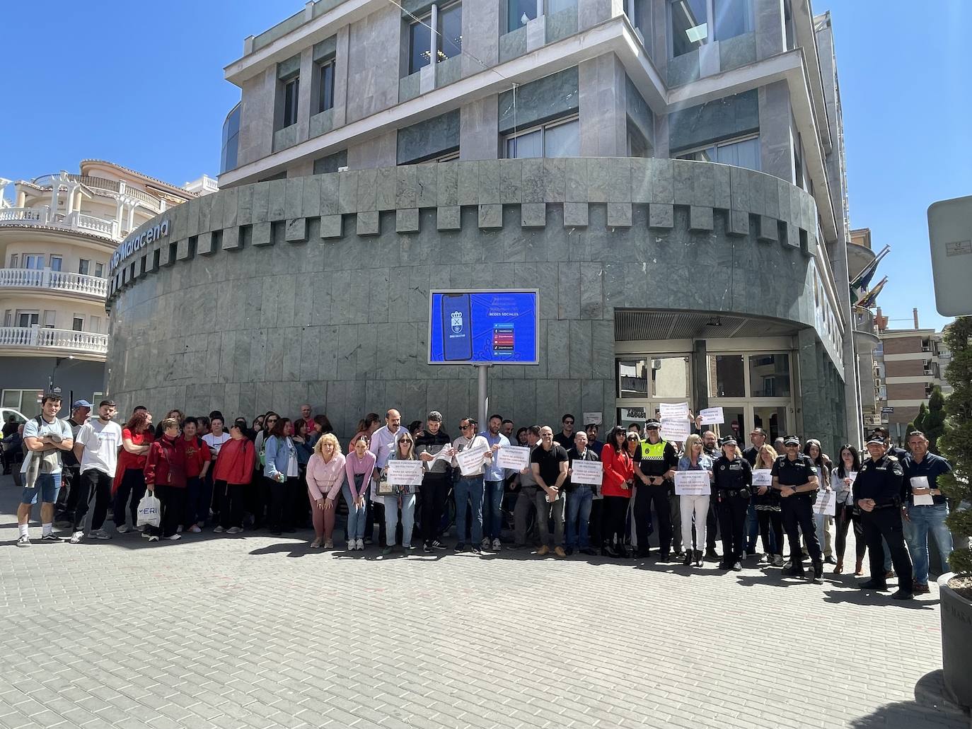 Concentración este viernes en apoyo de la viceinterventora del Ayuntamiento de Maracena.