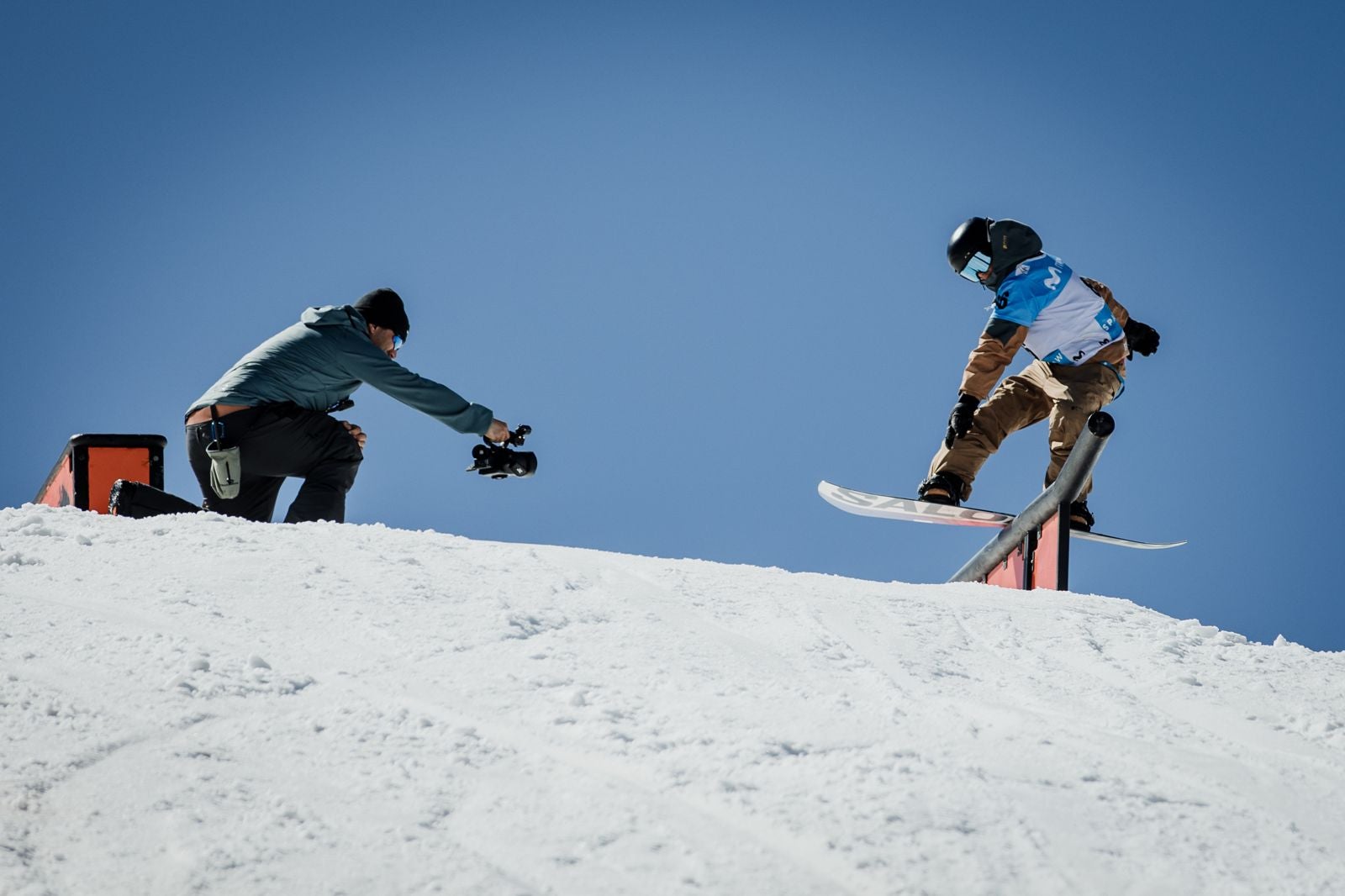 Trucos y saltos espectaculares en el Campeonato de España de Slope Style