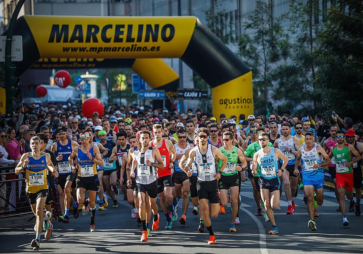 Salida de la edición 18 del Memorial Padre Marcelino.