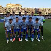 Alineación inicial ante el Castellón.