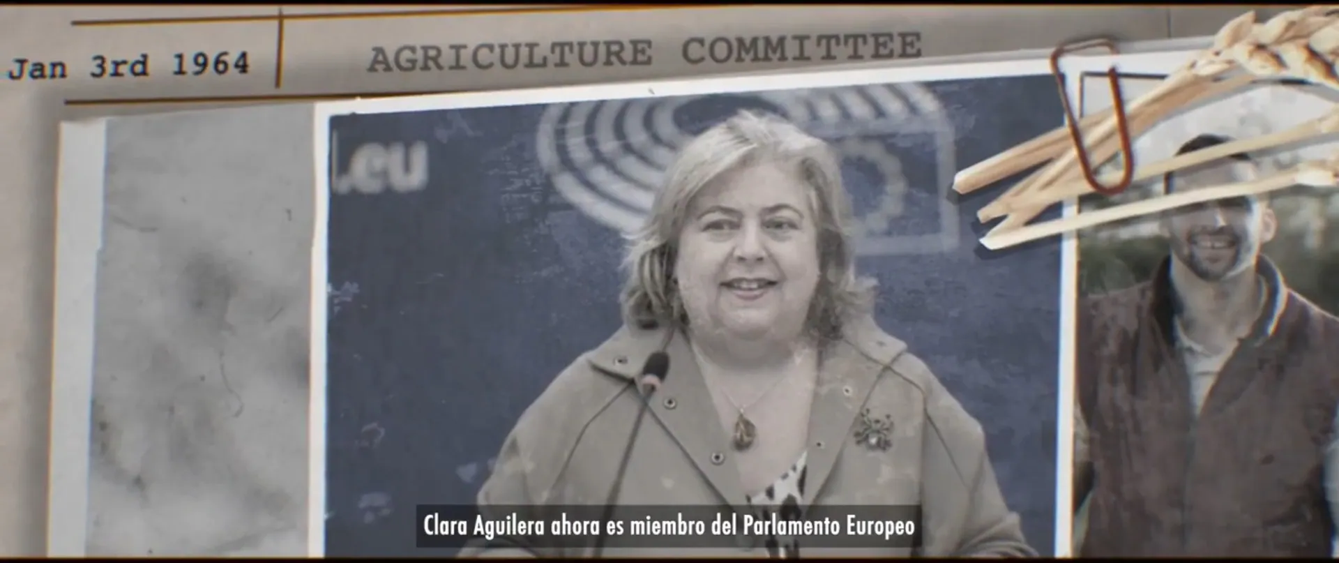 Graban con cámara oculta a la eurodiputada Clara Aguilera