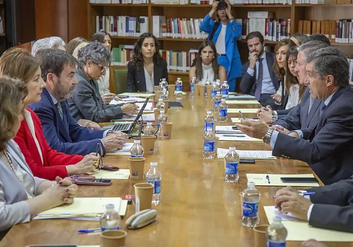 La junta de gobierno del CGPJ se reunió este jueves en Cádiz.