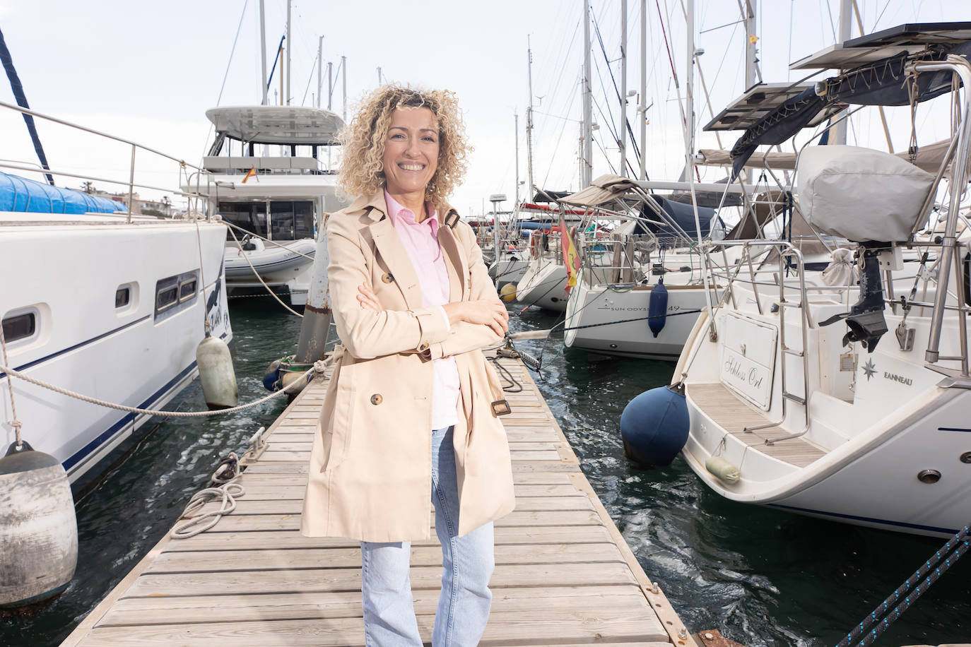 «Enseñamos a navegar con respeto a los fondos marinos»