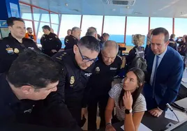 Visita a la torre de Salvamento Marítimo.