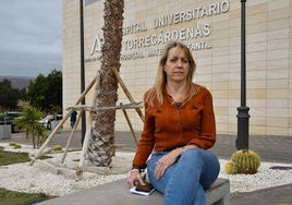 María Luisa, madre del pequeño Alejandro, de 10 años, que desde hace dos tiene diagnosticada leucemia.