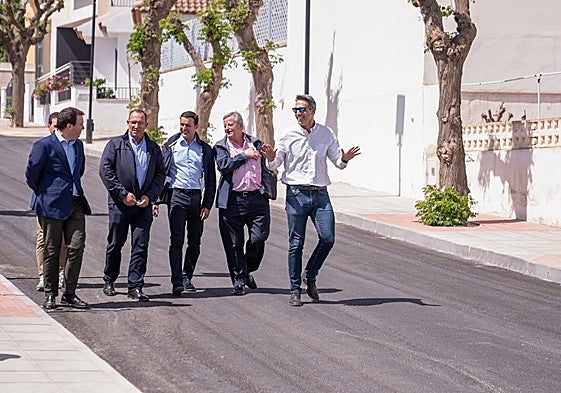 Diputación y Vélez-Rubio ejecutan la mejora de seis calles del casco urbano y del Camino Tonosa