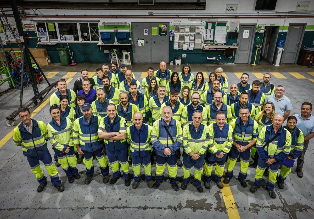 Trabajadores de Inagra.