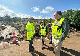 La consejera de Fomento, Rocío Díaz, visita la A-92 este domingo