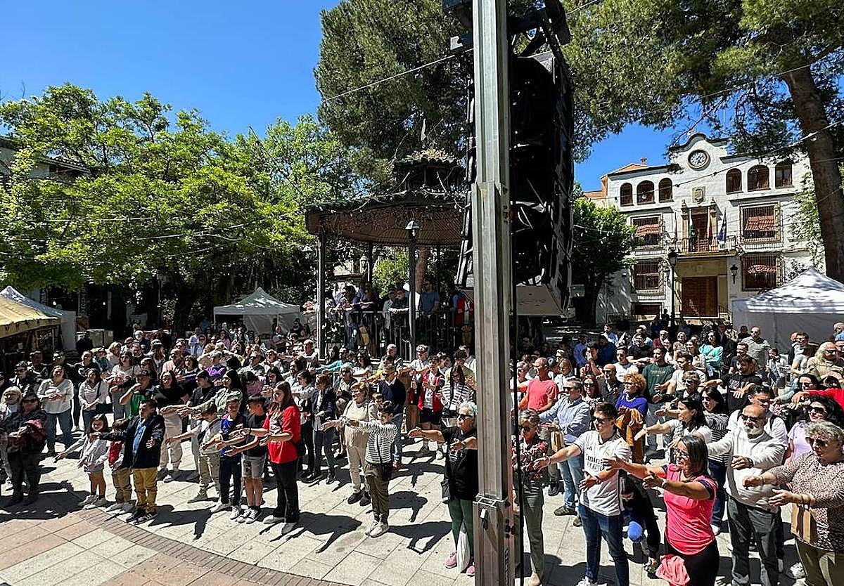 Participantes en el encuentro de mitos y leyendas.