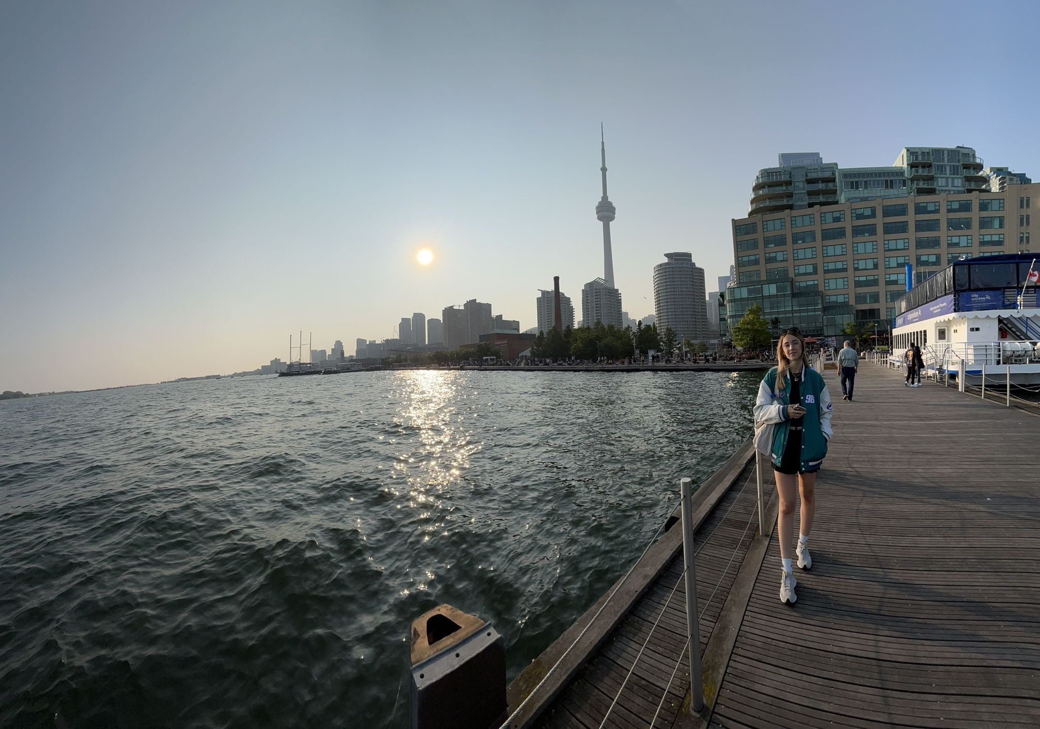 En el Lago Ontario de Canadá.